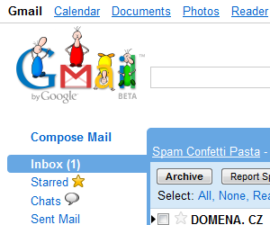 Nov Gmail - zmna vzhledu