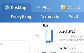 MSN Desktop Search - Results