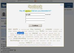 SpotBack - inicialization