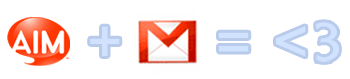 AIM inside Gmail
