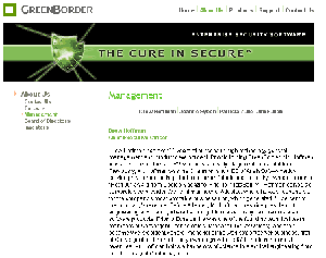 GreenBorder tým - z archivu stránek